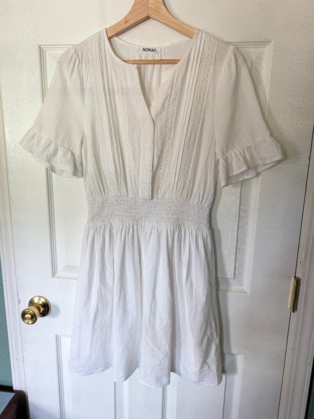 Size Small Nomad Peasant Top 100% Cotton